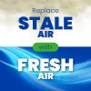 imageAprilaire V22BEC Energy Recovery Ventilator ERV 120 CFM Air Exchanger for Homes up to 6000 Sq Ft  WholeHouse Fresh Air Ventilation System HRVERV with Wall Ceiling or Floor Mount Bracket