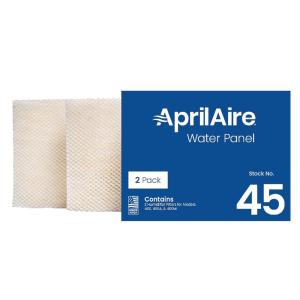 imageAprilAire H445EZ1A Humidifier FilterWater Panel Assembly Replacement Kit for AprilAire WholeHouse Humidifier Models 400 400A 400M 2packWater Panel  Humidifier Filter