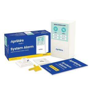 imageAprilAire Radon System Alarm PPS Technology Easy to use Easy Installation Battery Operated Vacuum Sensing ARNALM