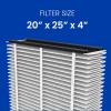 imageAprilAire 213 Replacement Filter for AprilAire Whole House Air Purifiers  MERV 13 Healthy Home Allergy 20x25x4 Air Filter Pack of 21