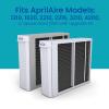 imageAprilAire 213CBN Replacement Filter for AprilAire Whole House Air Purifiers  MERV 13 with Carbon Healthy Home Allergy  Odor Reduction 20x25x4 Air Filter Pack of 22