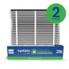 imageAprilAire 216 Replacement Filter for AprilAire Whole House Air Purifiers  MERV 16 Allergy Asthma ampamp Virus 20x25x4 Air Filter Pack of 12