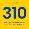 imageAprilAire 310 Replacement Filter for AprilAire Whole House Air Purifiers  MERV 11 Clean Air ampamp Dust 20x20x4 Air Filter Pack of 22