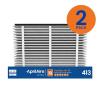 imageAprilAire 413 Replacement Filter for AprilAire Whole House Air Purifiers  MERV 13 Healthy Home Allergy 16x25x4 Air Filter Pack of 82