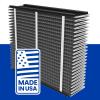 imageAprilAire 413CBN Replacement Filter for AprilAire Whole House Air Purifiers  MERV 13 with Carbon Healthy Home Allergy  Odor Reduction 16x25x4 Air Filter Pack of 12