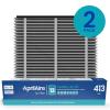 imageAprilAire 413CBN Replacement Filter for AprilAire Whole House Air Purifiers  MERV 13 with Carbon Healthy Home Allergy  Odor Reduction 16x25x4 Air Filter Pack of 12
