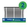 imageAprilAire 416 Replacement Filter for AprilAire Whole House Air Purifiers  MERV 16 Allergy Asthma ampamp Virus 16x25x4 Air Filter Pack of 12