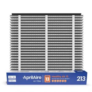 imageAprilAire 213 Replacement Filter for AprilAire Whole House Air Purifiers  MERV 13 Healthy Home Allergy 20x25x4 Air Filter Pack of 24