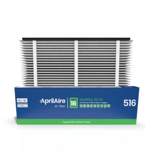 imageAprilAire 516 Replacement Filter for AprilAire Whole House Air Purifiers  MERV 16 Allergy Asthma ampamp Virus 31x28x4 Air Filter Pack of 12
